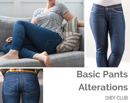 Basic Pants Alterations DIBY Club