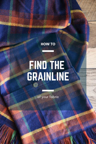 How to Find the Grainline of Fabric