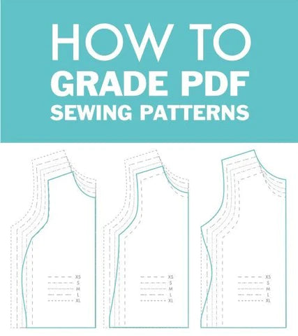 How to Grade Between Sizes in PDF Sewing Patterns