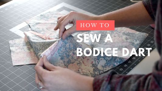 How to Sew a Dart and Feel Va-Va-Voom in your Clothes {VIDEO}