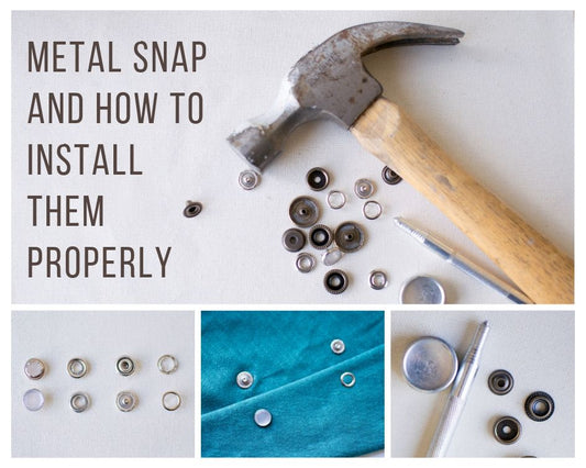 Metal Snaps And How to Install Them Properly Cover Image