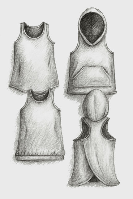 Althea Racerback Tank Top – Tulip Back Women's PDF Sewing Pattern