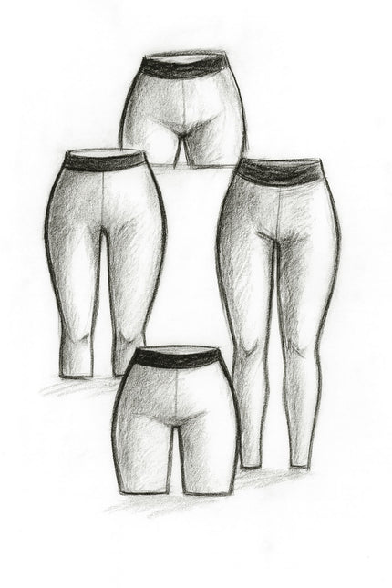 Anything But Basic Women's Leggings PDF Sewing Pattern