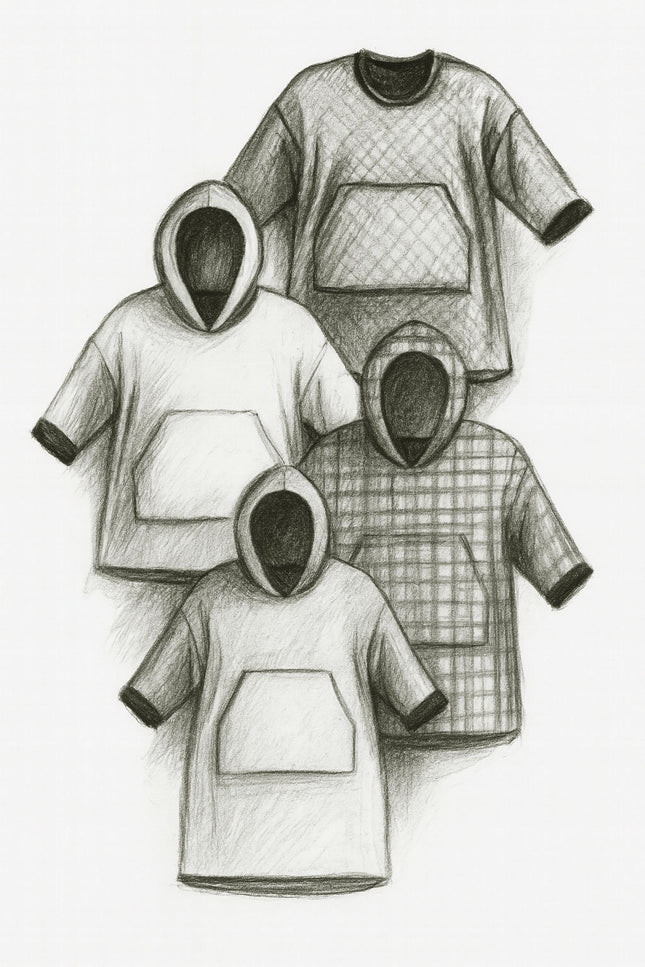 Billie Wearable Blanket (Adult Unisex) PDF Sewing Pattern