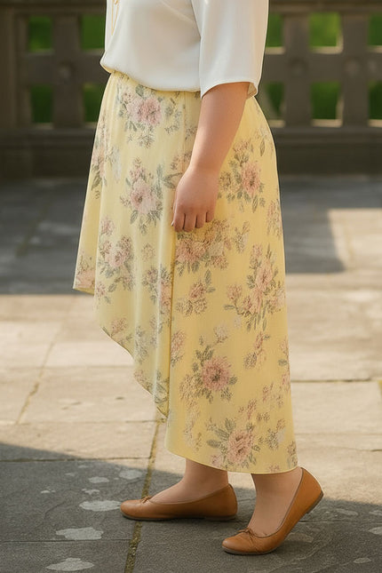 Duchess High-Low Skirt Women's PDF Sewing Pattern