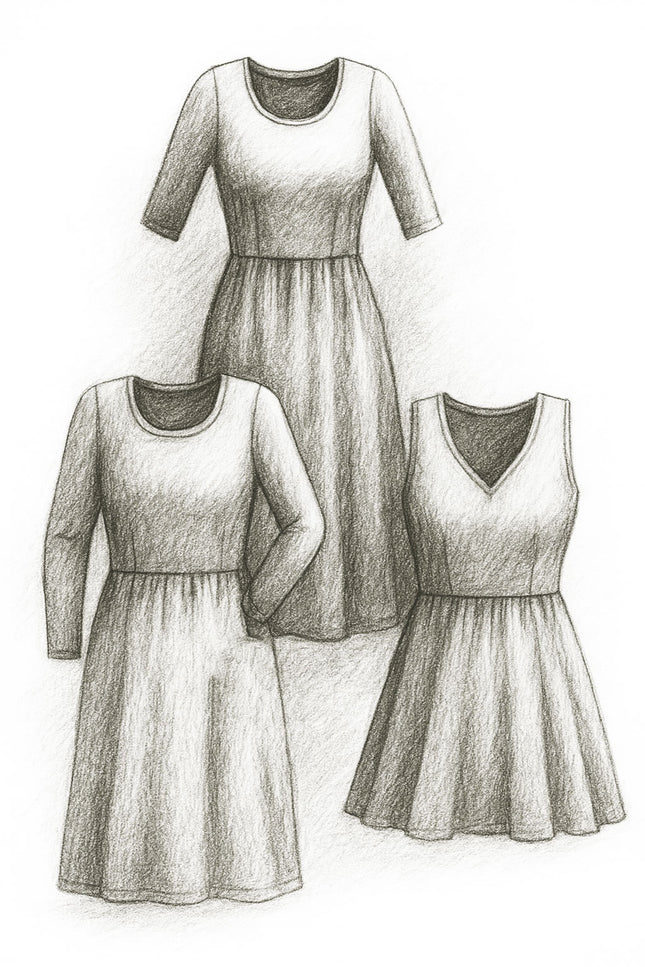 Emmeline Gathered Dress