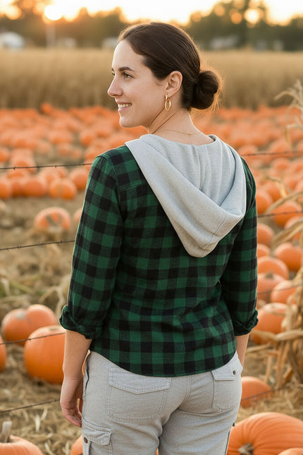 Julianne Button-up Shirt and Dress Women's PDF Sewing Pattern