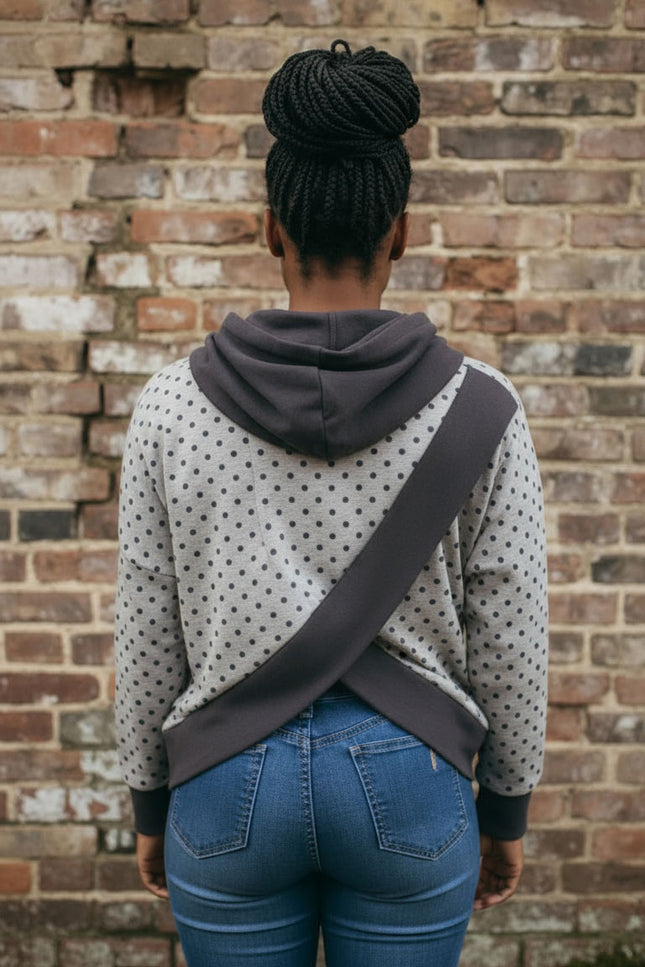 Madam Tulip Crossback Sweater Women's PDF Sewing Pattern