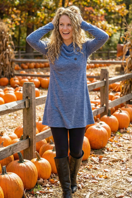 Malala Cross-Collar Women's Sweater PDF Sewing Pattern