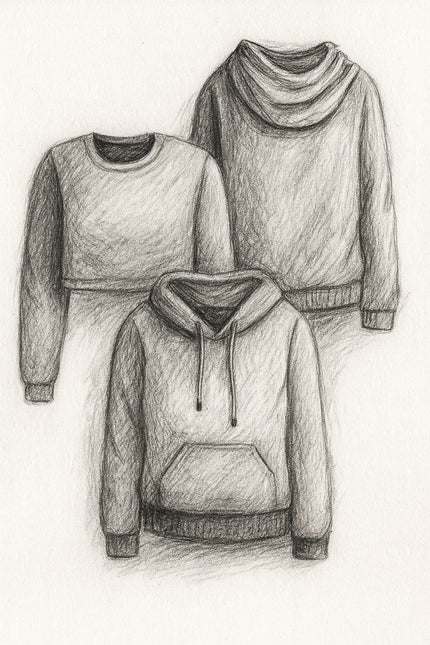 Melissa Women's Sweatshirt PDF Sewing Pattern