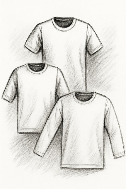 Anything But Basic Men's T-Shirt PDF Sewing Pattern