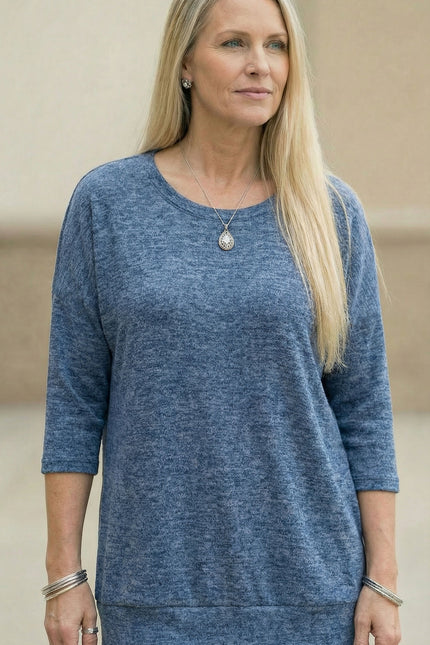 Nora Sweater Women's Sweater Tunic PDF Sewing Pattern