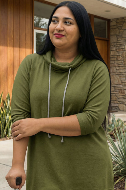 Nora Sweater Women's Sweater Tunic PDF Sewing Pattern