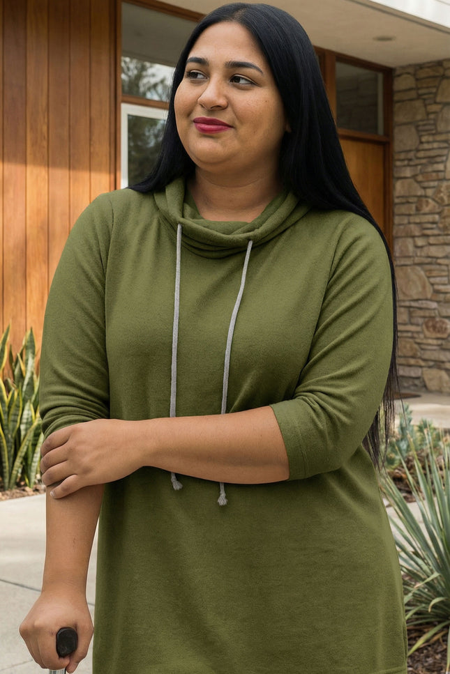 Nora Sweater Women's Sweater Tunic PDF Sewing Pattern