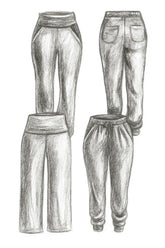 Sandy Lounge Sweatpants Women's PDF Sewing Pattern – Do It Better ...
