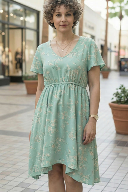 Sojourner Summer Dress Women's PDF Sewing Pattern