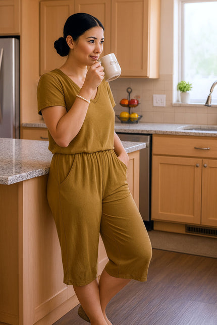 Stevie Women's Jumpsuit (Romper) PDF Sewing Pattern