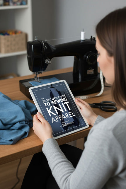 Beginner’s Guide to Sewing Knit Apparel eBook (PDF)