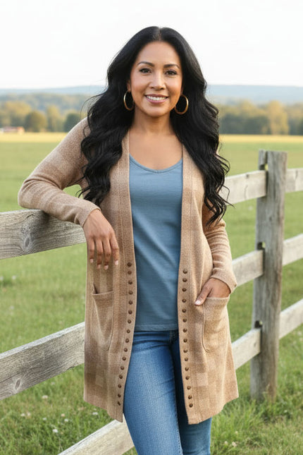 Grace Women's Button-Down Cardigan PDF Sewing Pattern