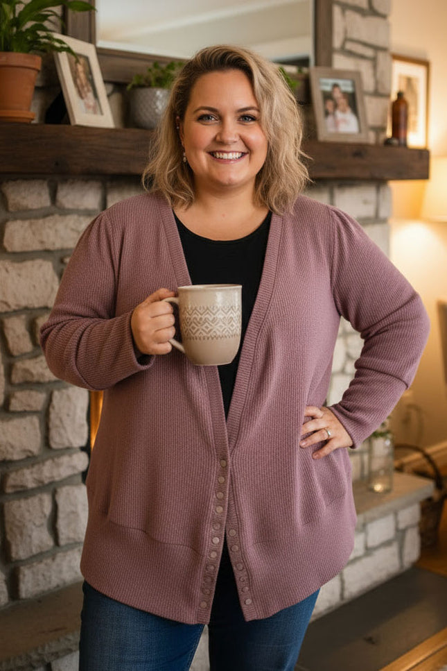 Grace Women's Button-Down Cardigan PDF Sewing Pattern