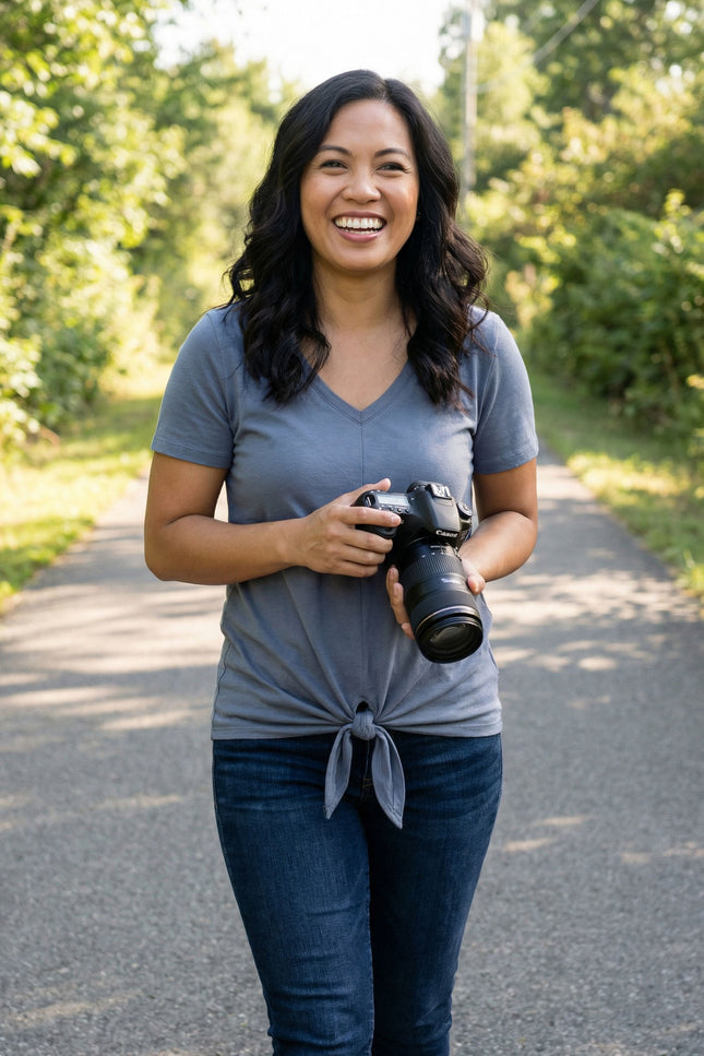 Harriet Knot Tee Women's Shirt PDF Sewing Pattern