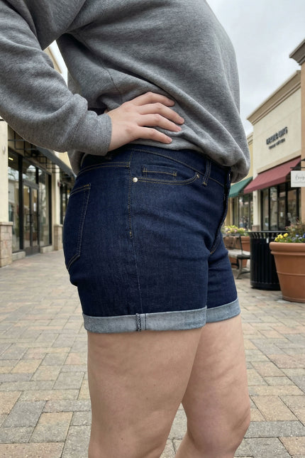 Walker Women's Stretch-Denim Shorts PDF Sewing Pattern