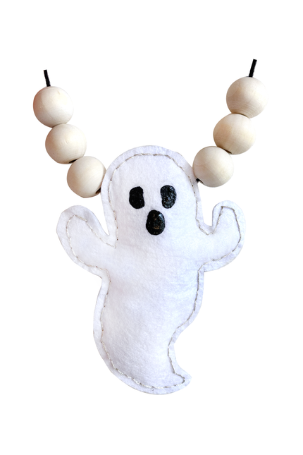 DIBY Club Halloween Garland Ghost