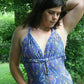 The Annette swimsuit pattern in a Misses size. Features a colorful design with a keyhole bodice alteration. 