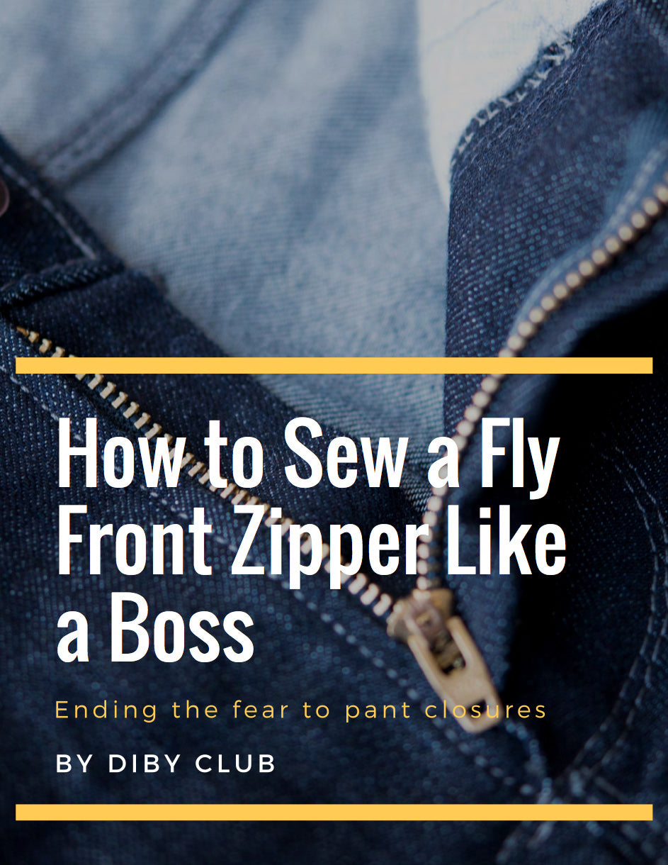 How to Sew a Front Fly Zipper Like a Boss Mini eBook