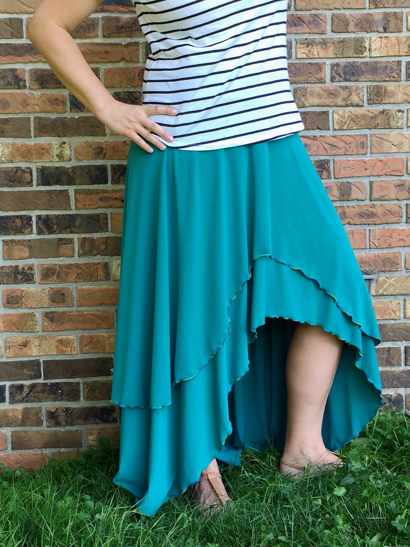 Cora Matching Set Tutorial  DIY Crop Top Midi Skirt Set  Fashion Wanderer