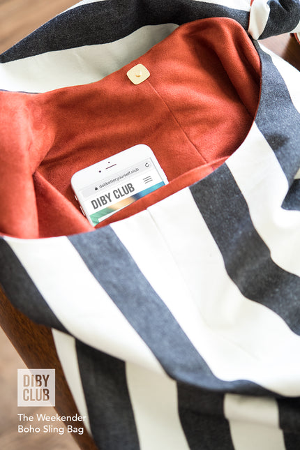 Weekender Sling Bag Free PDF Sewing Pattern