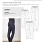 The Dauphine Skinny Jeans Pattern Options